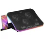 Mars Gaming MNBC6 Soporte refrigerante para portátiles hasta 19" con iluminación LED